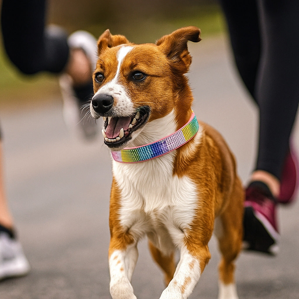 Collier pour chien- Coloré- unique : l'accessoire parfait pour votre fidÚle compagnon