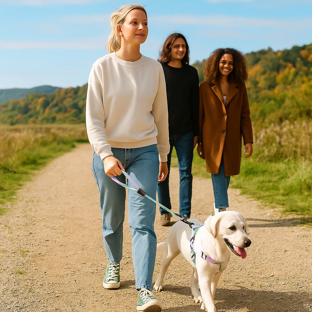 harnais pour chien - CaniConfort™ devient un rituel positif qui renforce votre lien.