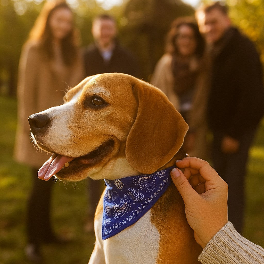 Bandana pour chien ; Transforme Votre Chien en Star