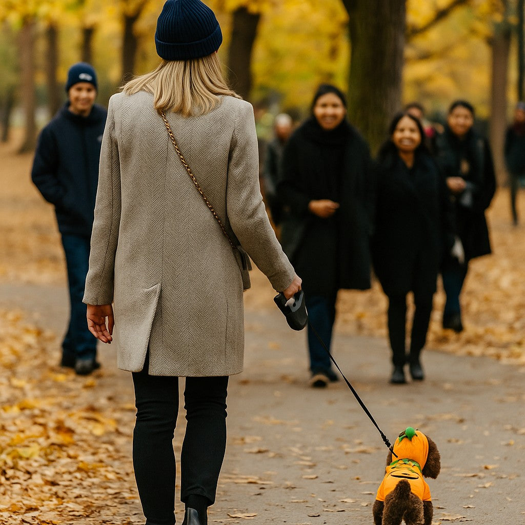 VETEMENT chien / DEGUISEMENT-Citrouille qui attire tous les regards
