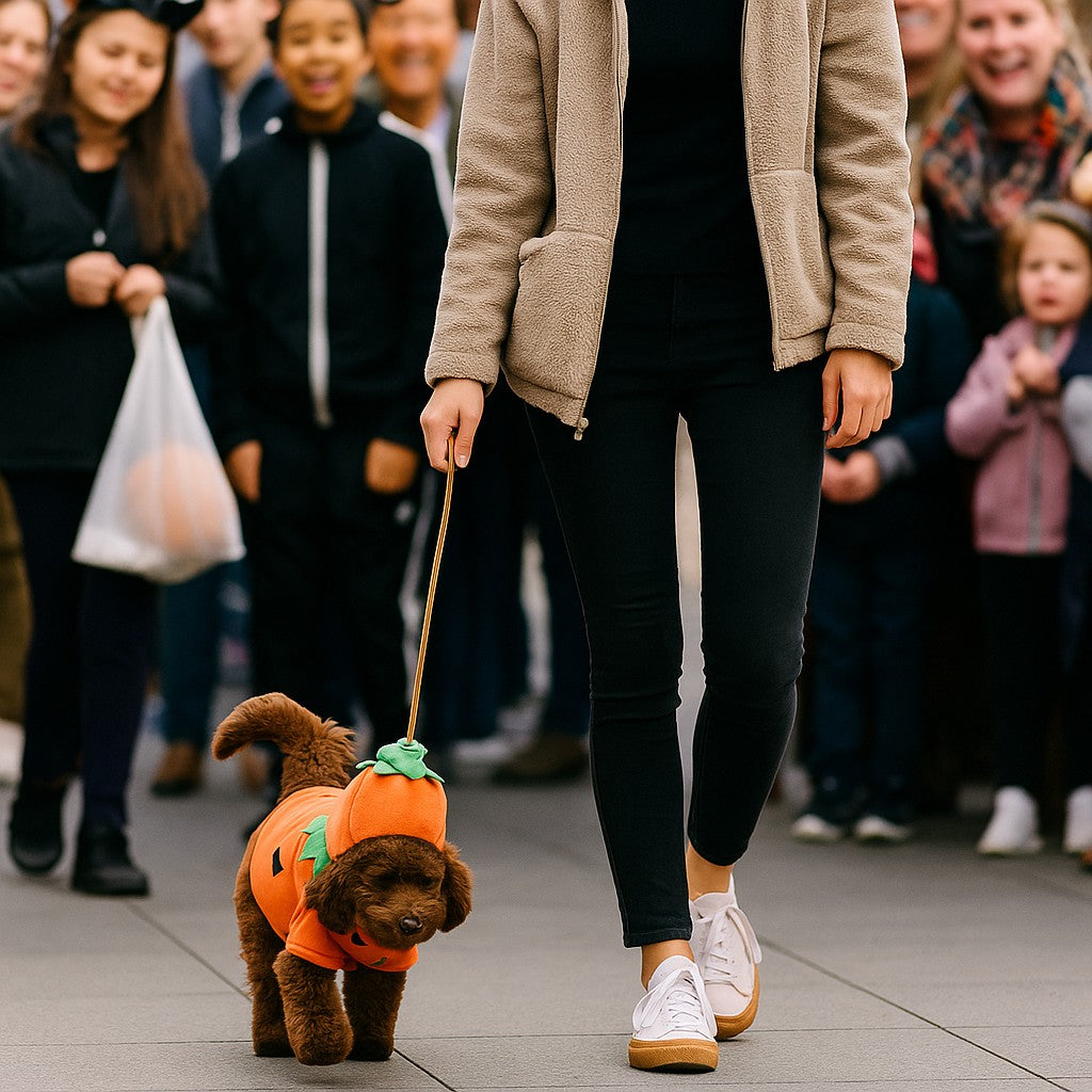 VETEMENT chien / DEGUISEMENT-Citrouille qui attire tous les regards