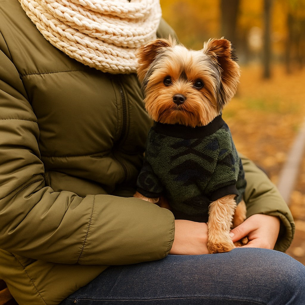 pull pour chien idéal : matiÚres et confort