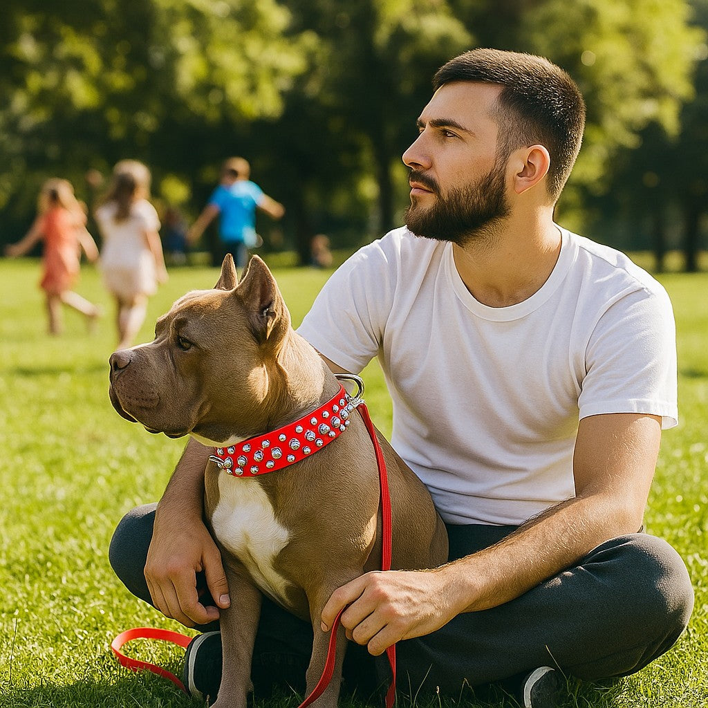 Que ce soit pour une balade ou un entraĂźnement, le collier chien sâadapte Ă toutes les situations.