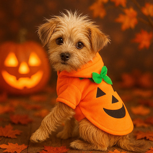 VETEMENT chien / DEGUISEMENT-Citrouille qui attire tous les regards