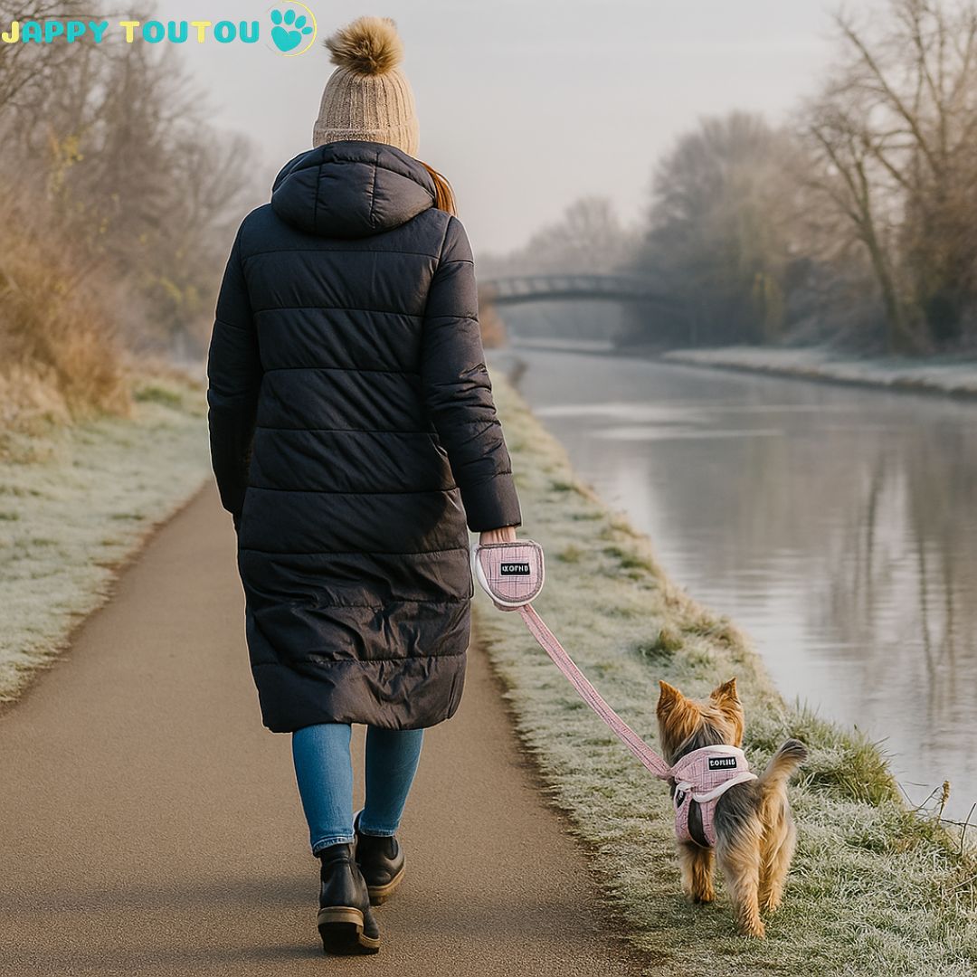 Harnais petit chien - SweetWalk2ChicâąÂ : chaud et confortable pour lâhiver