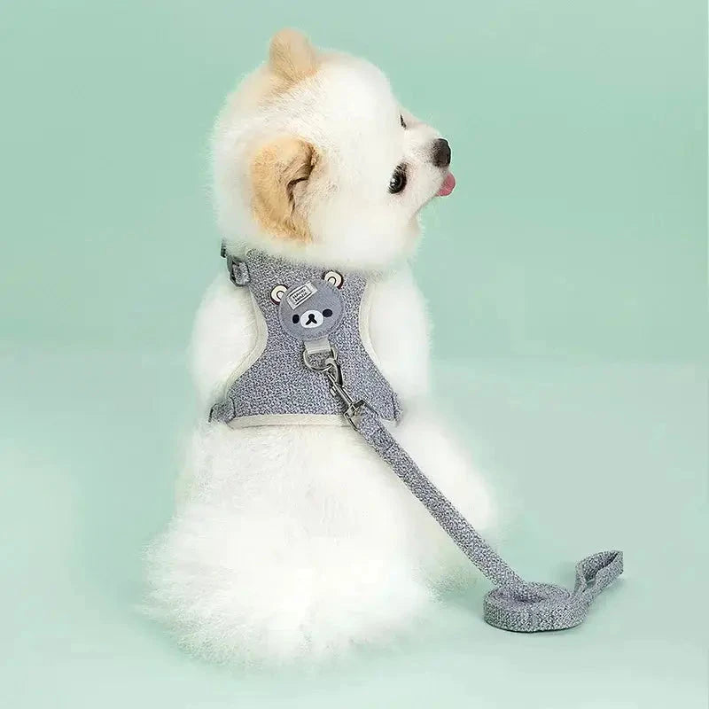 Harnais petit chien Patafun™ : transforme vos promenades avec toutou - Jappy Toutou