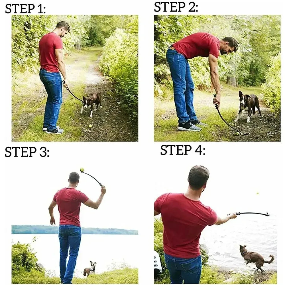 Jouet chien BalleStorm™ : lanceur de balles