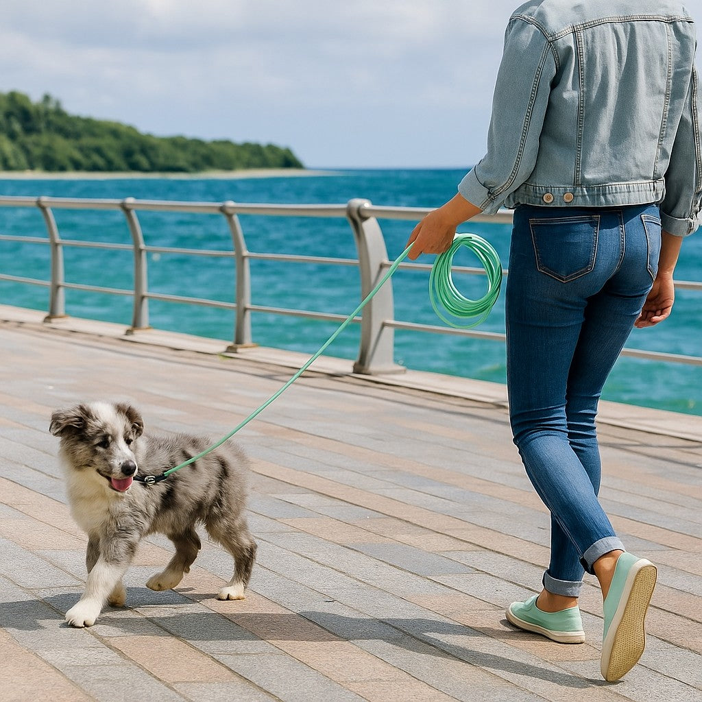 Longe pour chiot : votre allié tout-terrain, toutes activités