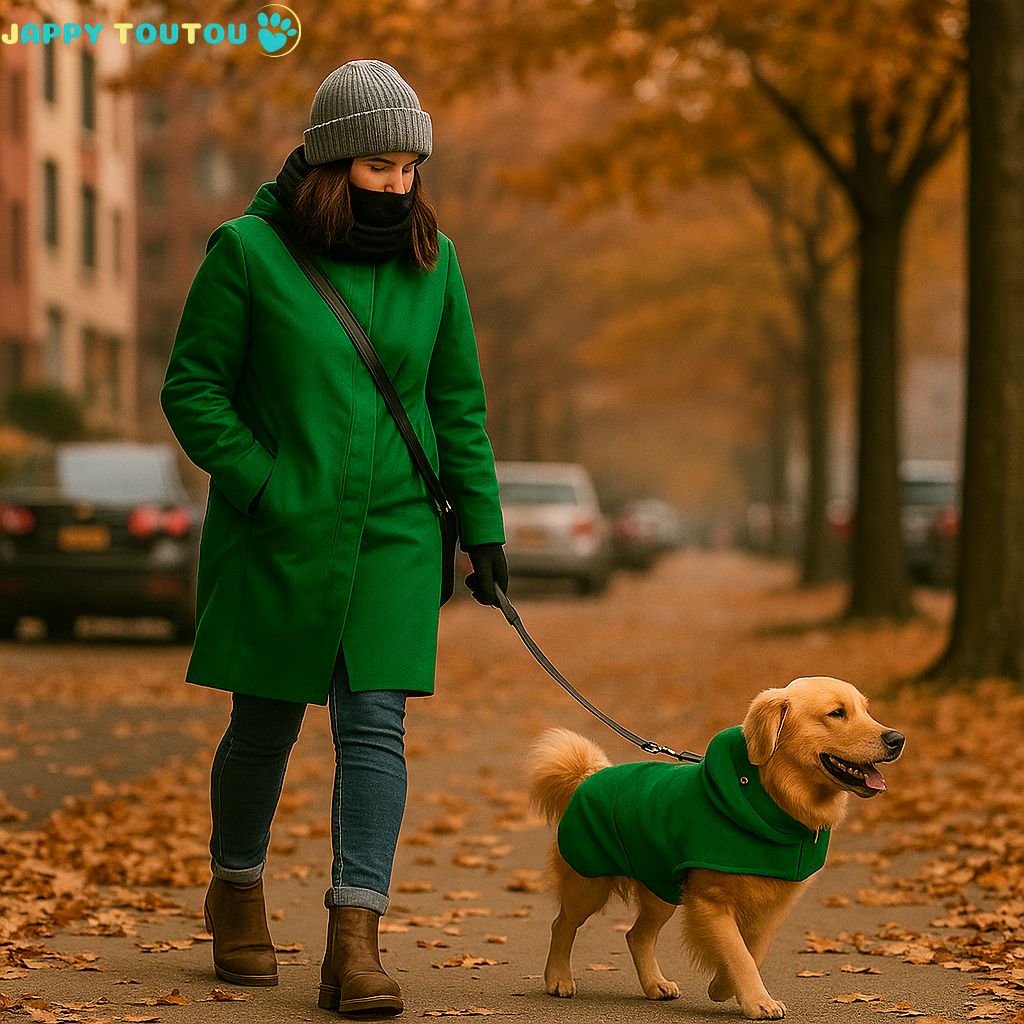 manteau chien conçu pour le confort et la liberté