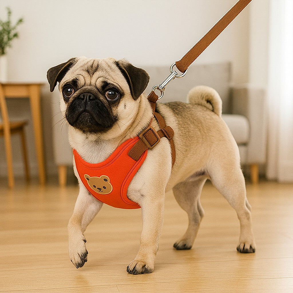 confort optimal d'un harnais pour petit chien