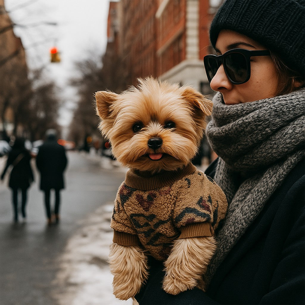pull pour chien idéal : matiÚres et confort