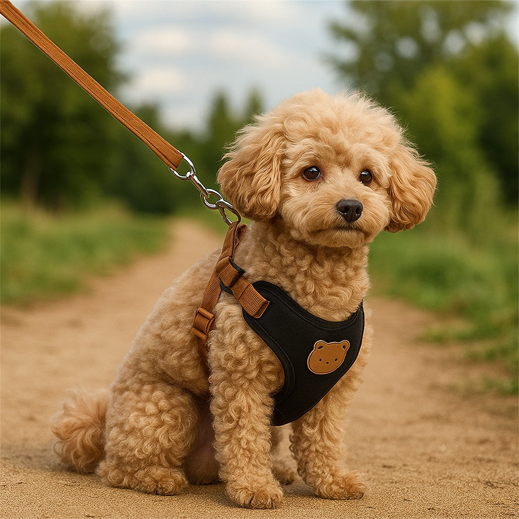 confort optimal d'un harnais pour petit chien