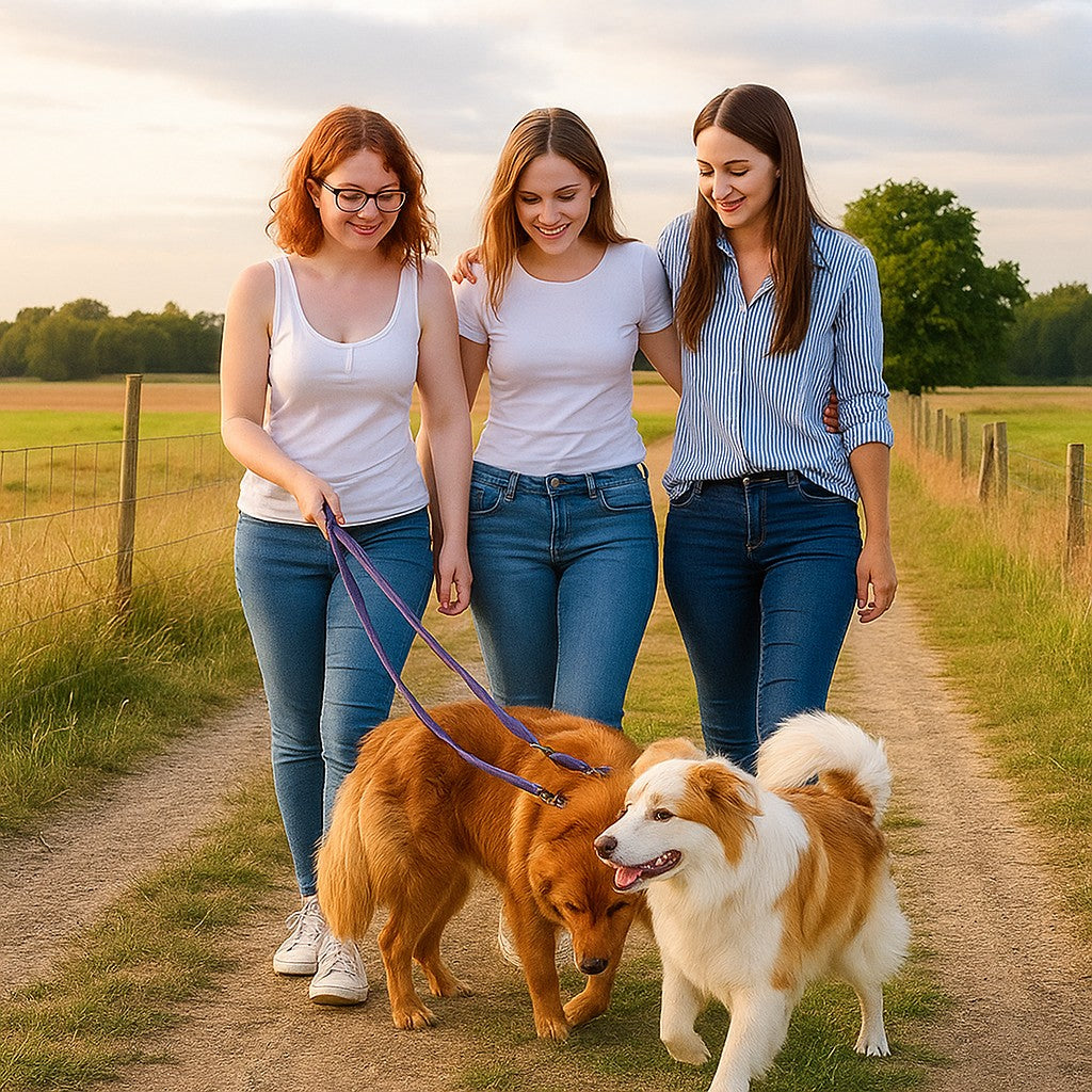 Laisse double pour chien - DuoToutousâą
Dites adieu aux nĆuds et aux arrĂȘts constants