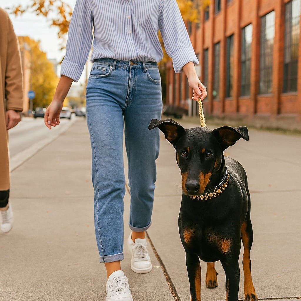 Collier chien -Véritable cuir - Élégance et Robustesse - Jappy Toutou