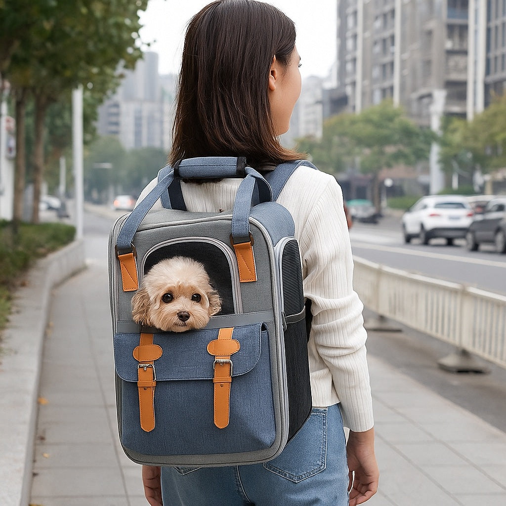 Sac A Dos Chien-PratikWouf™ pour des sorties sereines prèt à partir en tout temps
