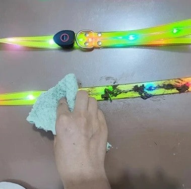 Collier_lumineux_pour_chien-_entretien facile
