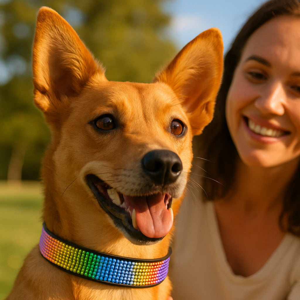 Collier chien, élégance, chic : un style irrésistible