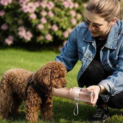 Gourde pour Chien : Gourde pour ChienâąJappyOasis2âą : Polyvalence d'usage