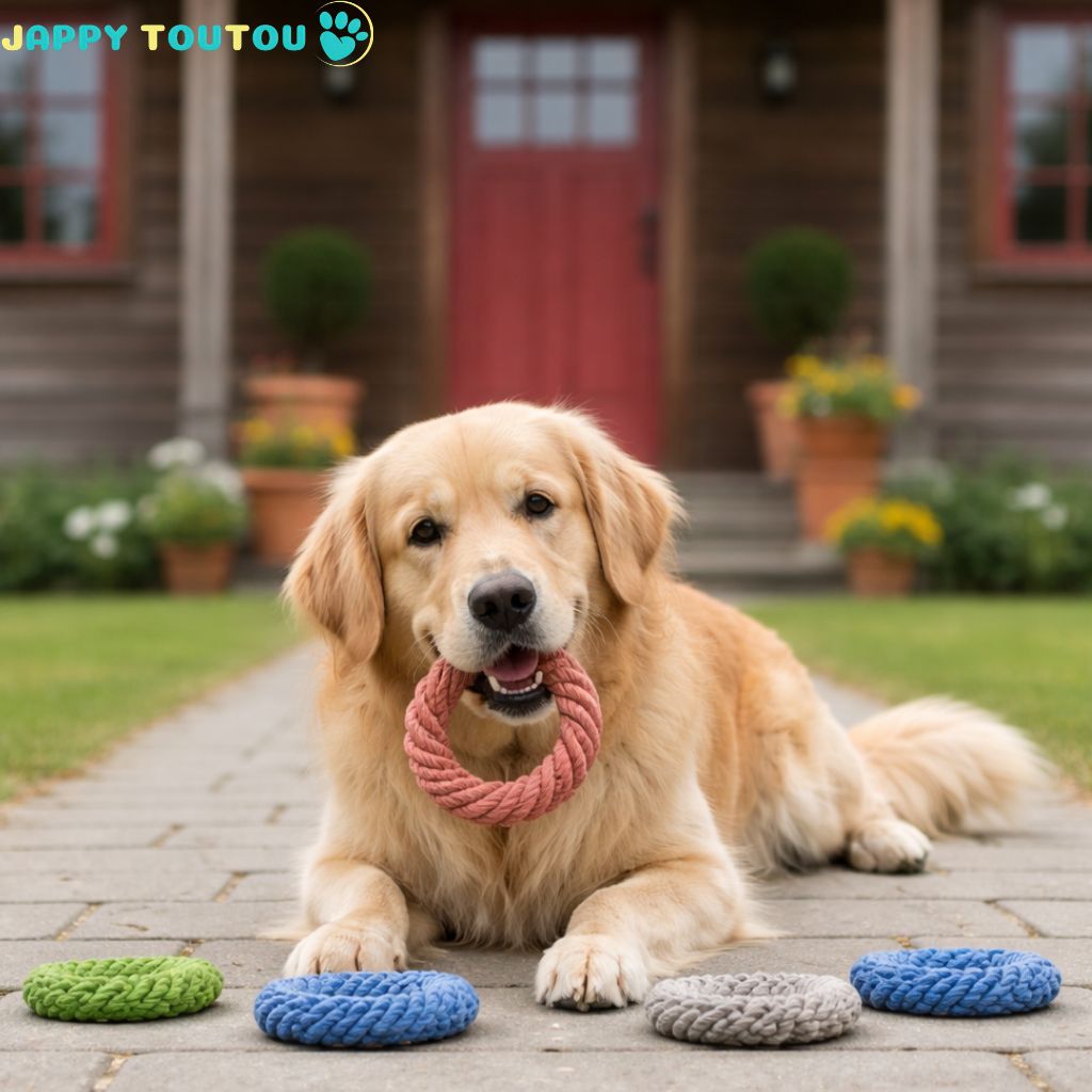Jouet indestructible chien | Ultra - résistant, JappyPowerBite™ - Jappy Toutou