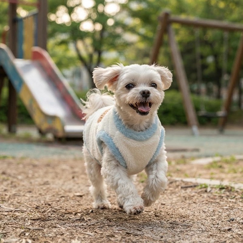 Pull pour Chien | Jappy CosyBearBleu™ : Liberté de mouvement: