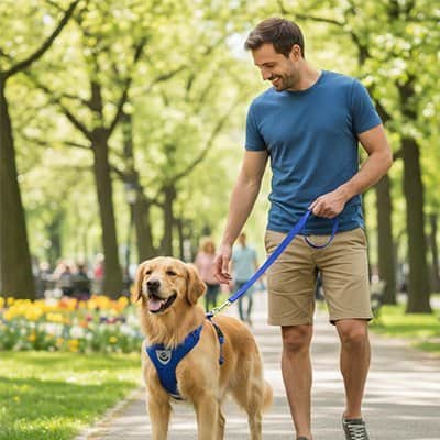 5 raisons d'adopter un harnais anti-traction pour votre chien