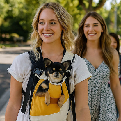 Sac de transport pour chien –Balades à Deux™