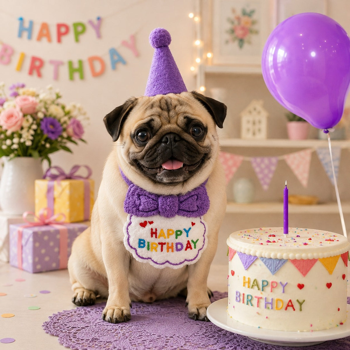 Déguisement Chien - Jappy Célébration™ : Ensemble complet 2 pièces