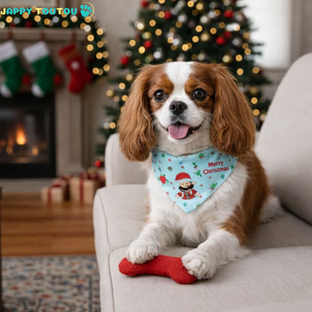 Bandana Chien | FestifBandz™ Égayez le Noël - Jappy Toutou
