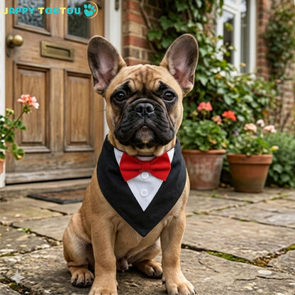 Bandana Chien • JappyFestif3™ Élégant : prêt pour la sortie chic