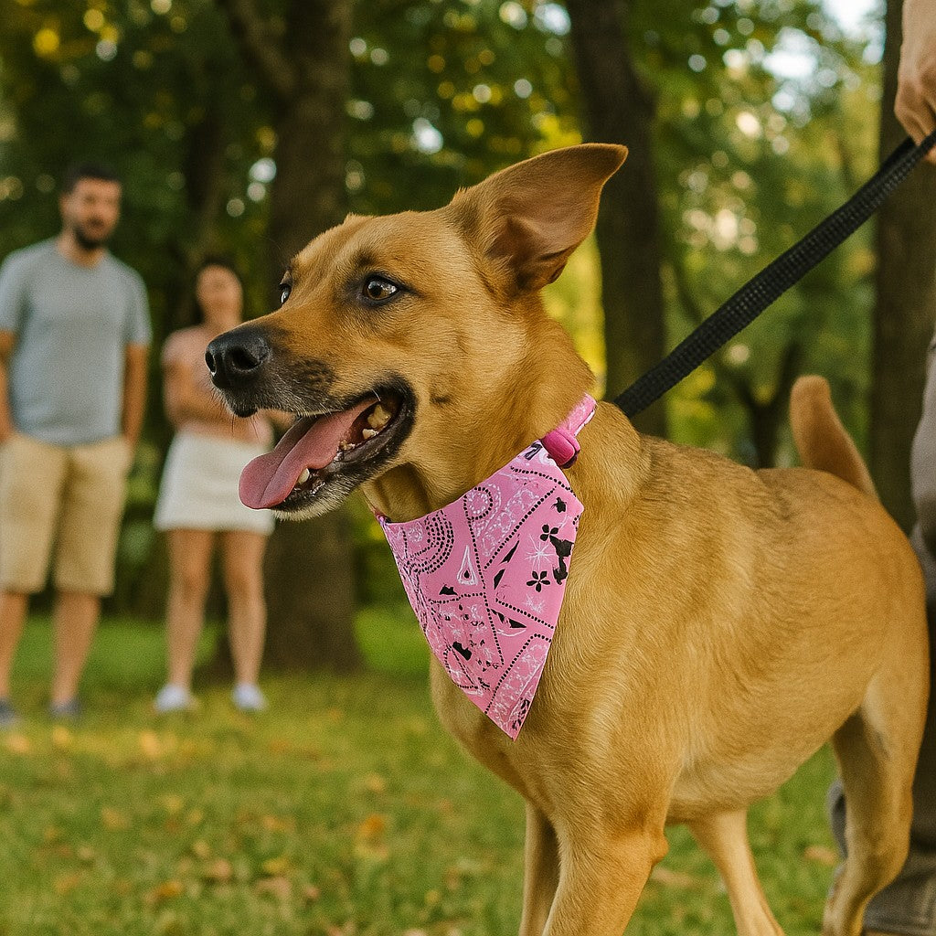 Bandana pour chien ; Transforme Votre Chien en Star