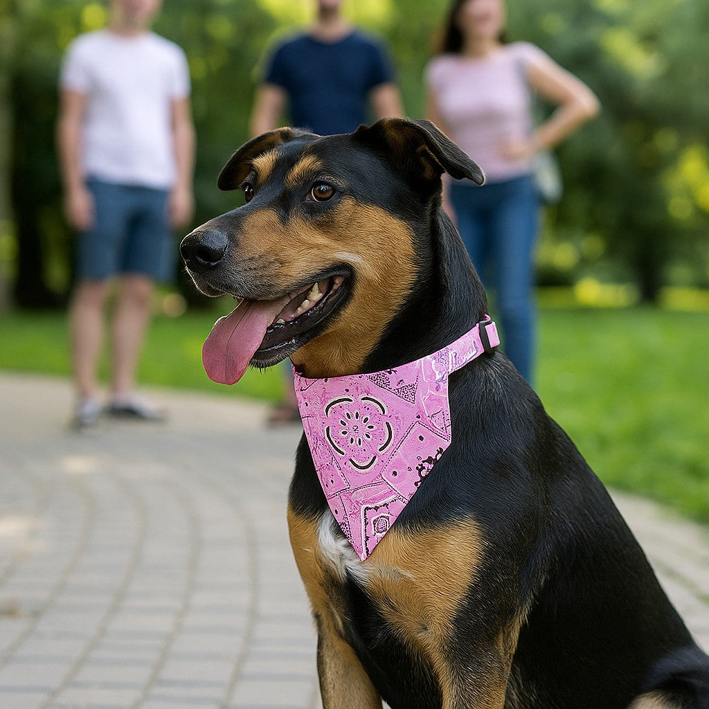 Bandana pour chien ; Transforme Votre Chien en Star