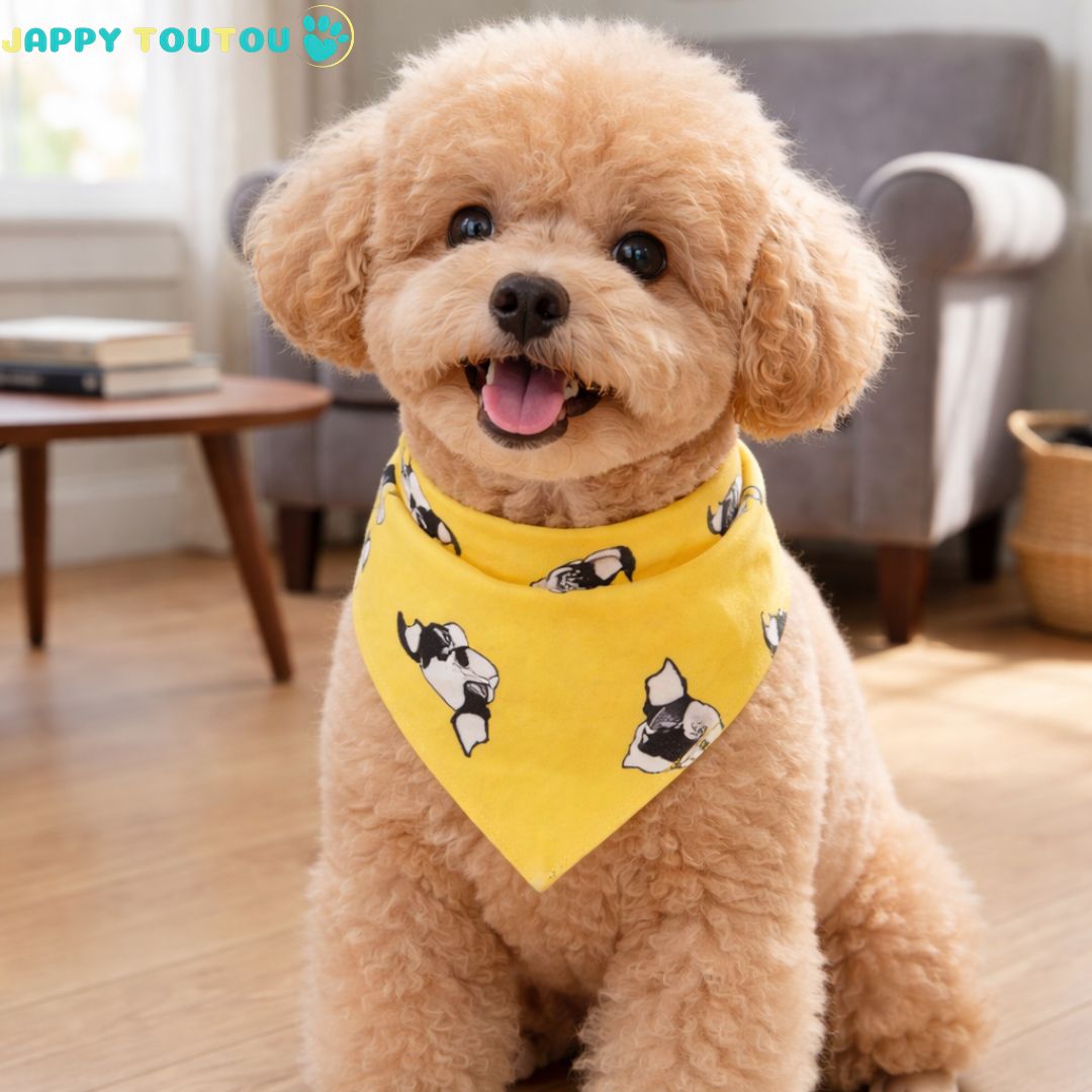 Bandana pour Chien | JappySunset Paw2™ : Polyvalence, réversible