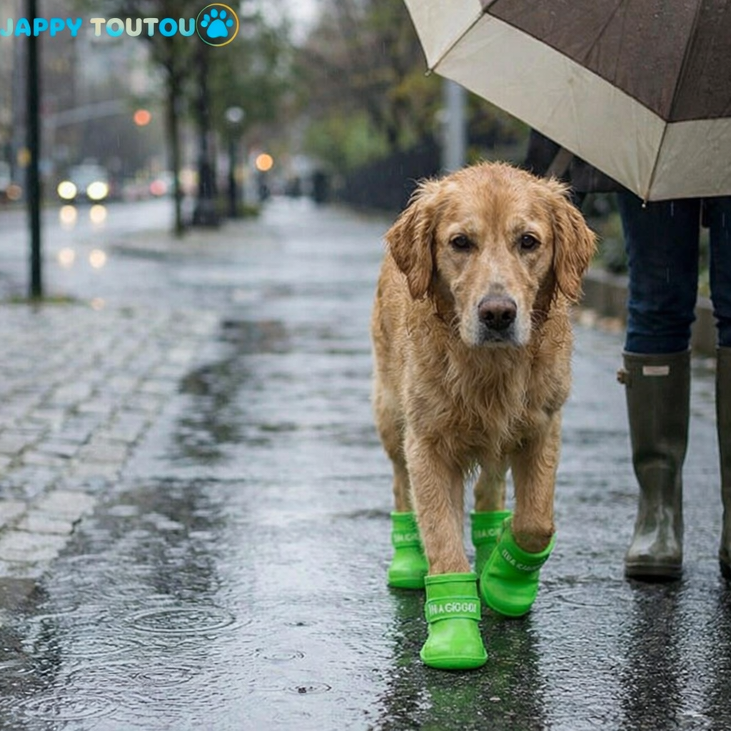 Bottes Chien • JappyDry™ Verte résistente