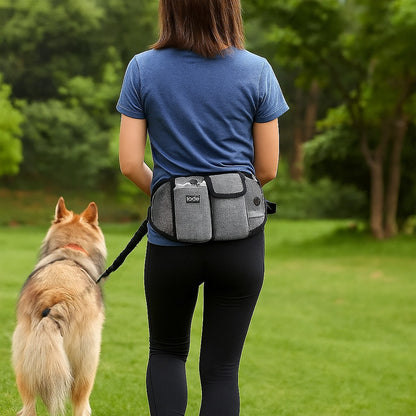 Laisse main libre pour chien SmartLeachBelt™ prêt à partir