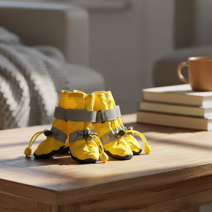 Chaussures chien  • XS PawFlex™ Jaune sur table