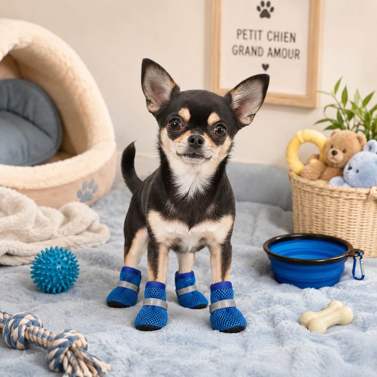Chaussures chien  • XS PawFlex™ Bleu