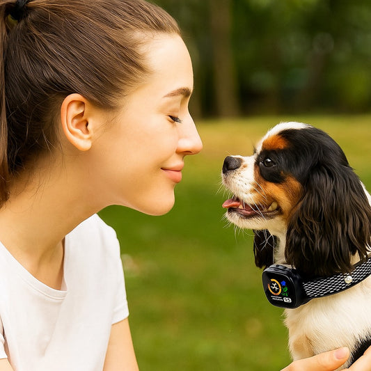 Collier anti aboiement petit chien-ÉducaDog™ bien vaillance