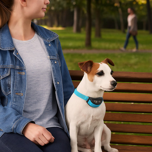 Un collier anti aboiement petit chien - Apprentissage en douceur