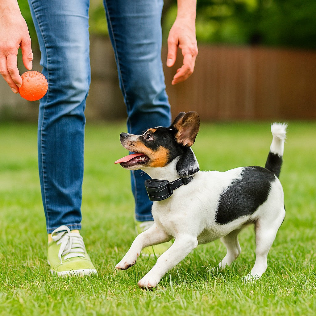 collier anti aboiement pour chien est la solution intelligente et personnalisez.