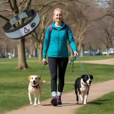 Collier chien BeauCol™ robustesse, confort et visibilité, besoins essentiels