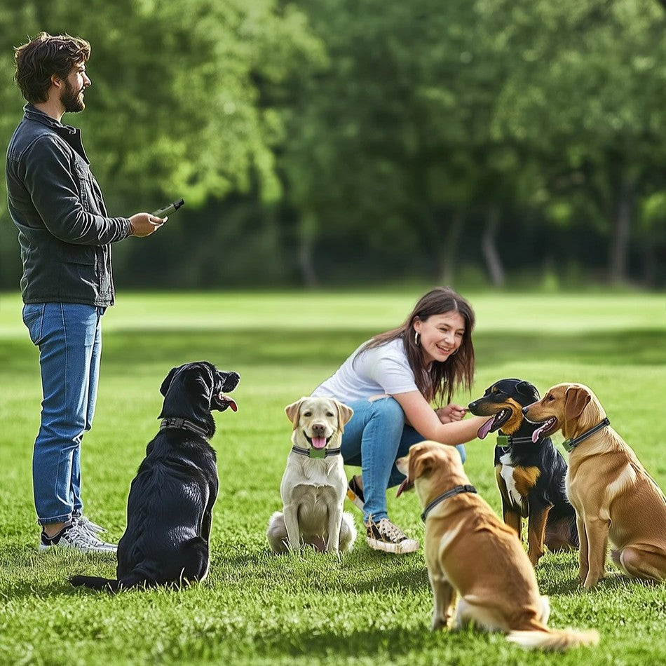 Collier de dressage pour chien - anti aboiement Dress'Wouf™ est la réponse que vous attendiez, multiplient chien