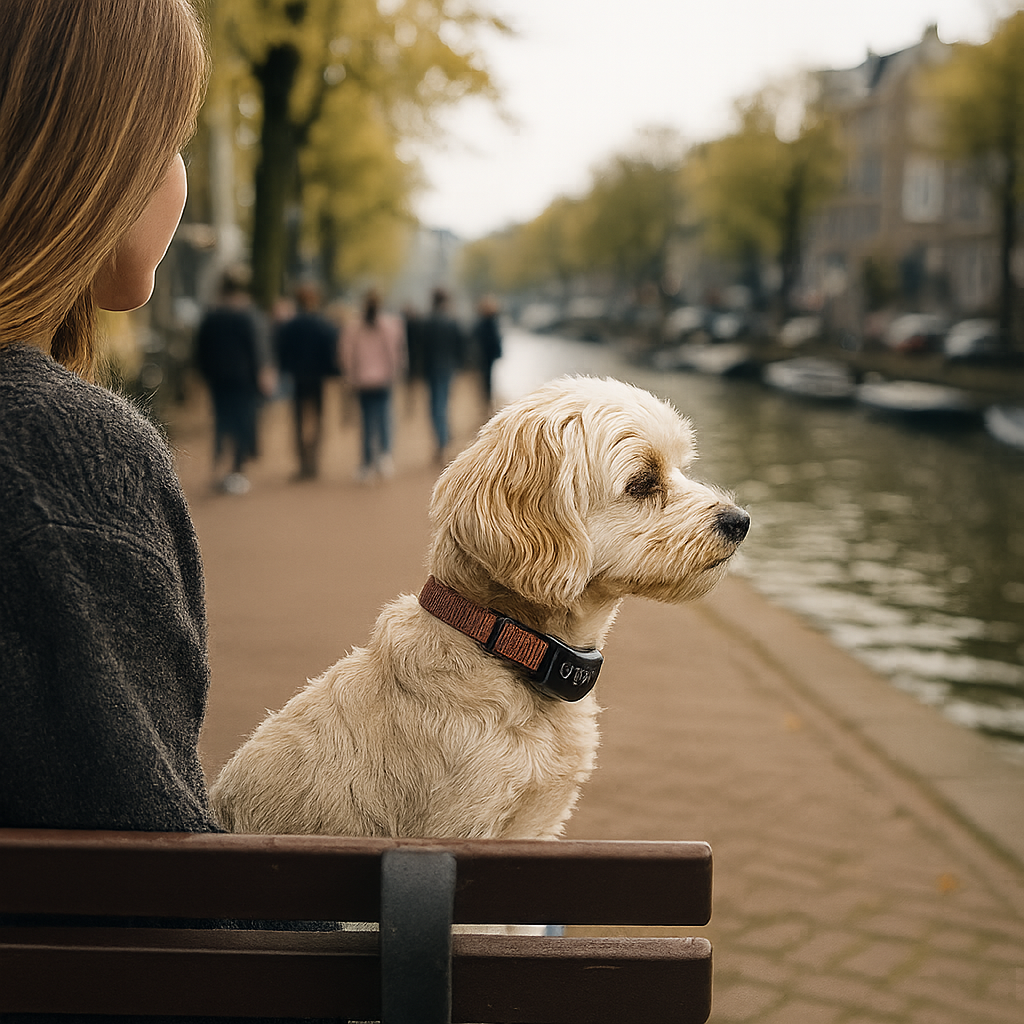 Un collier anti aboiement petit chien - Apprentissage en douceur