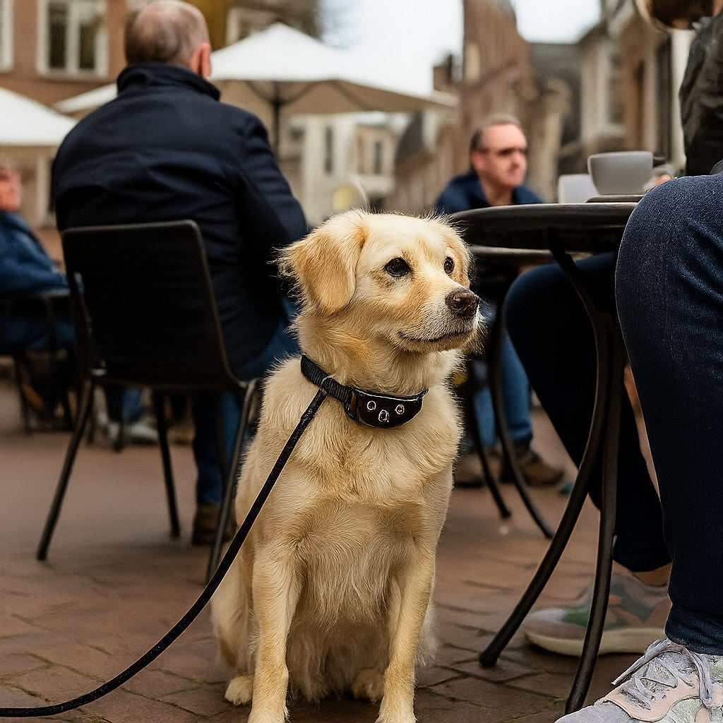Un collier anti aboiement petit chien - calme et en douceur