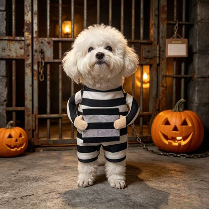 Déguisement chien Halloween - Prisonnier dans la prison