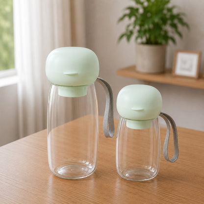 Gourde pour Chien : Gourde chien • Pattes & Gorgées™:  Double contenant intégré