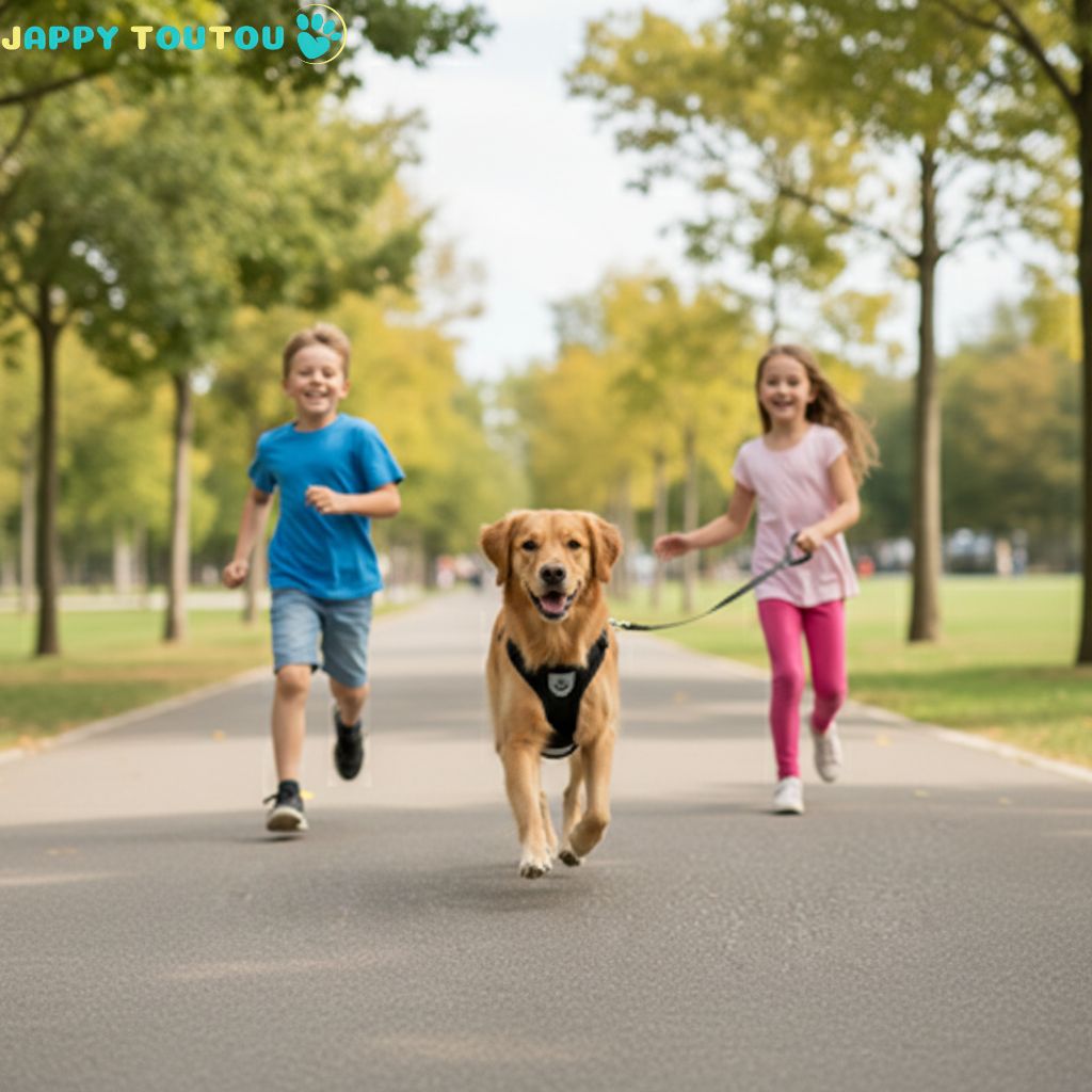 Harnais chien | Trot’Toutou™ :  Système anti traction