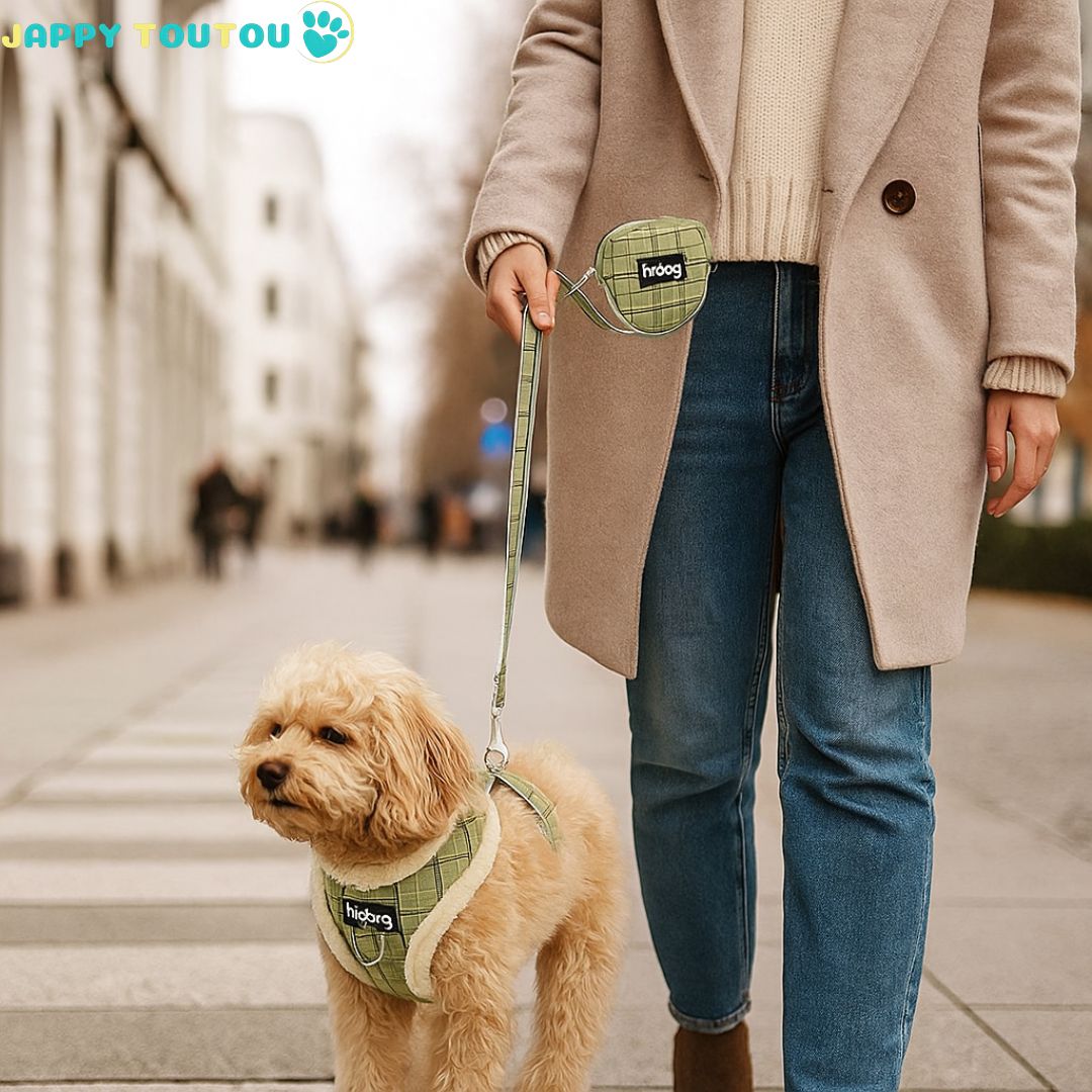 SweetWalk2Chic™ – Harnais petit chien : chaud et confortable pour l’hiver