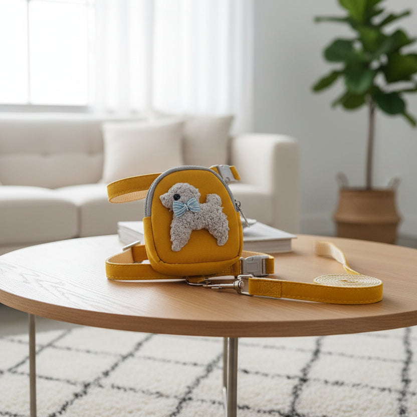 Harnais pour chien • JappyPup’Chic™ : Sangles réglables