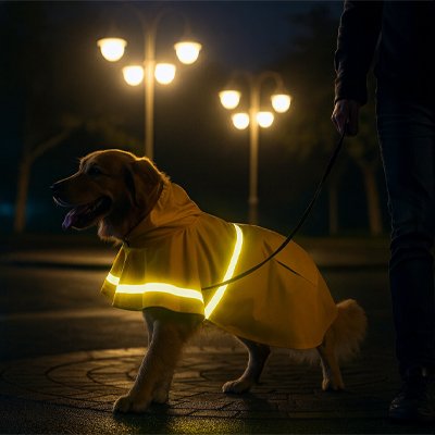 Imperméable pour chien qui allie praticité et style