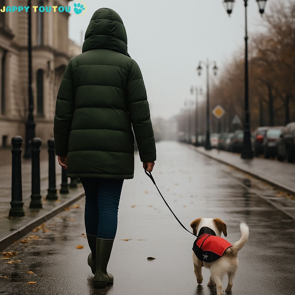 Imperméable pour chien | RainCoatChic™: protection élégante contre les intempéries